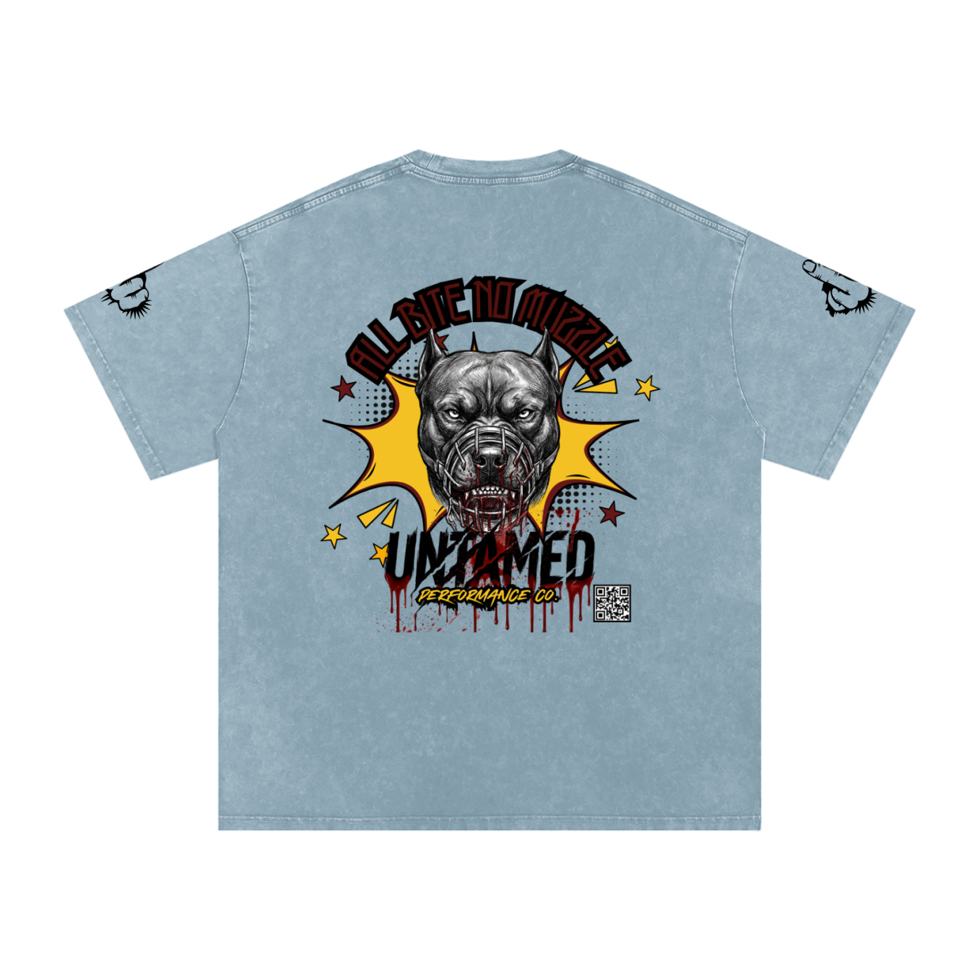 🔥Vintage Snow Wash Oversized Streetwear Tee | 100% Heavyweight Cotton