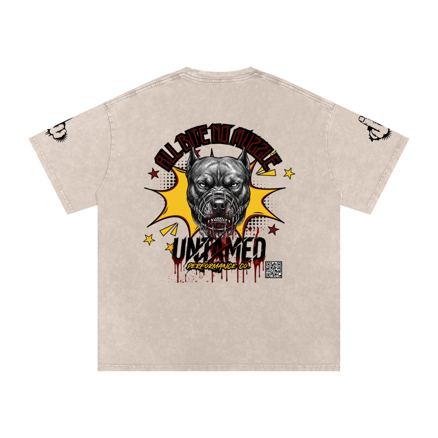 🔥Vintage Snow Wash Oversized Streetwear Tee | 100% Heavyweight Cotton