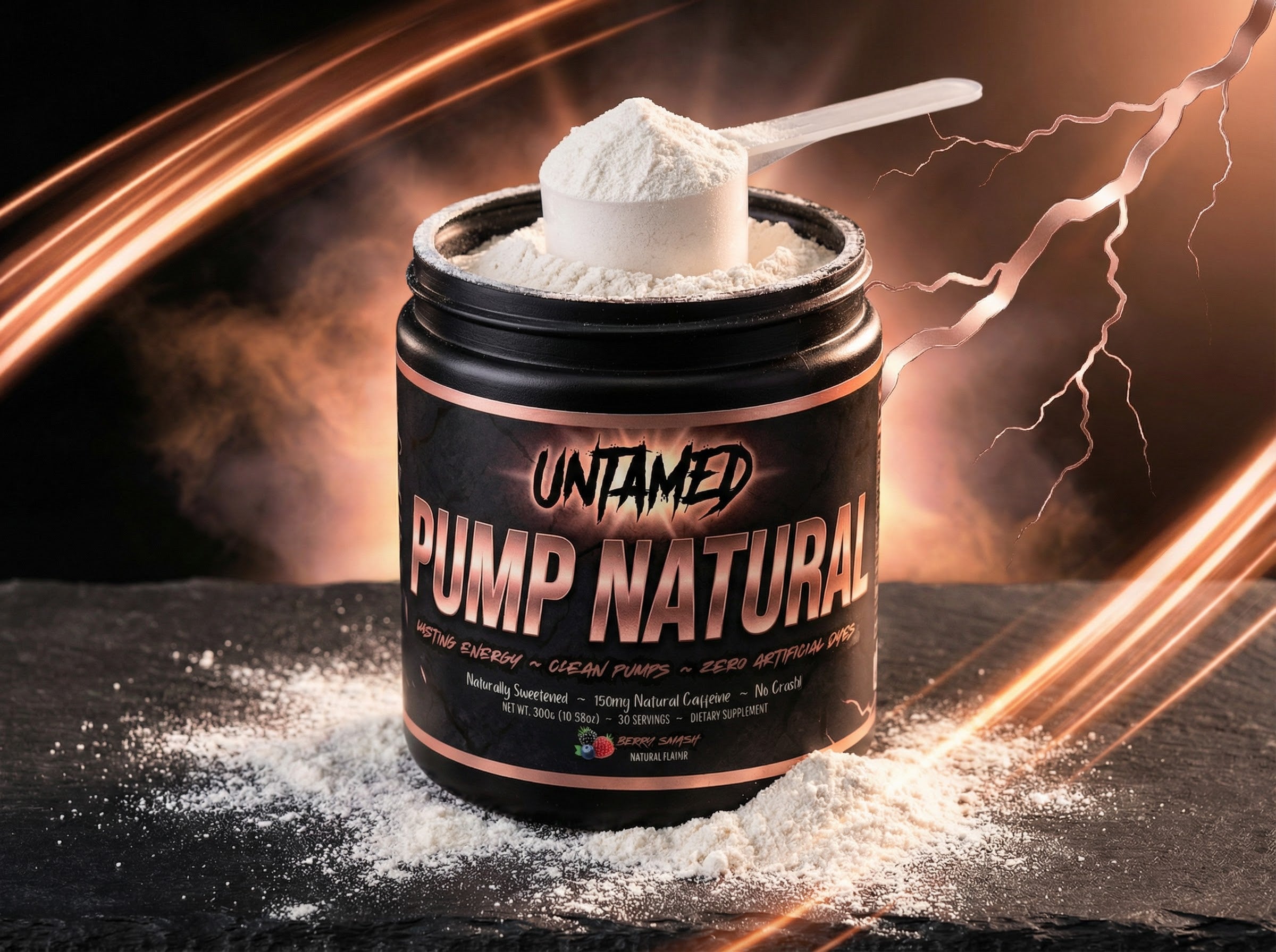 🔥 UNTAMED PUMP NATURAL PRE-WORKOUT
