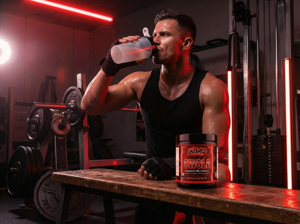 🔥UNTAMED “SWOLE” Pre-Workout – High Stim