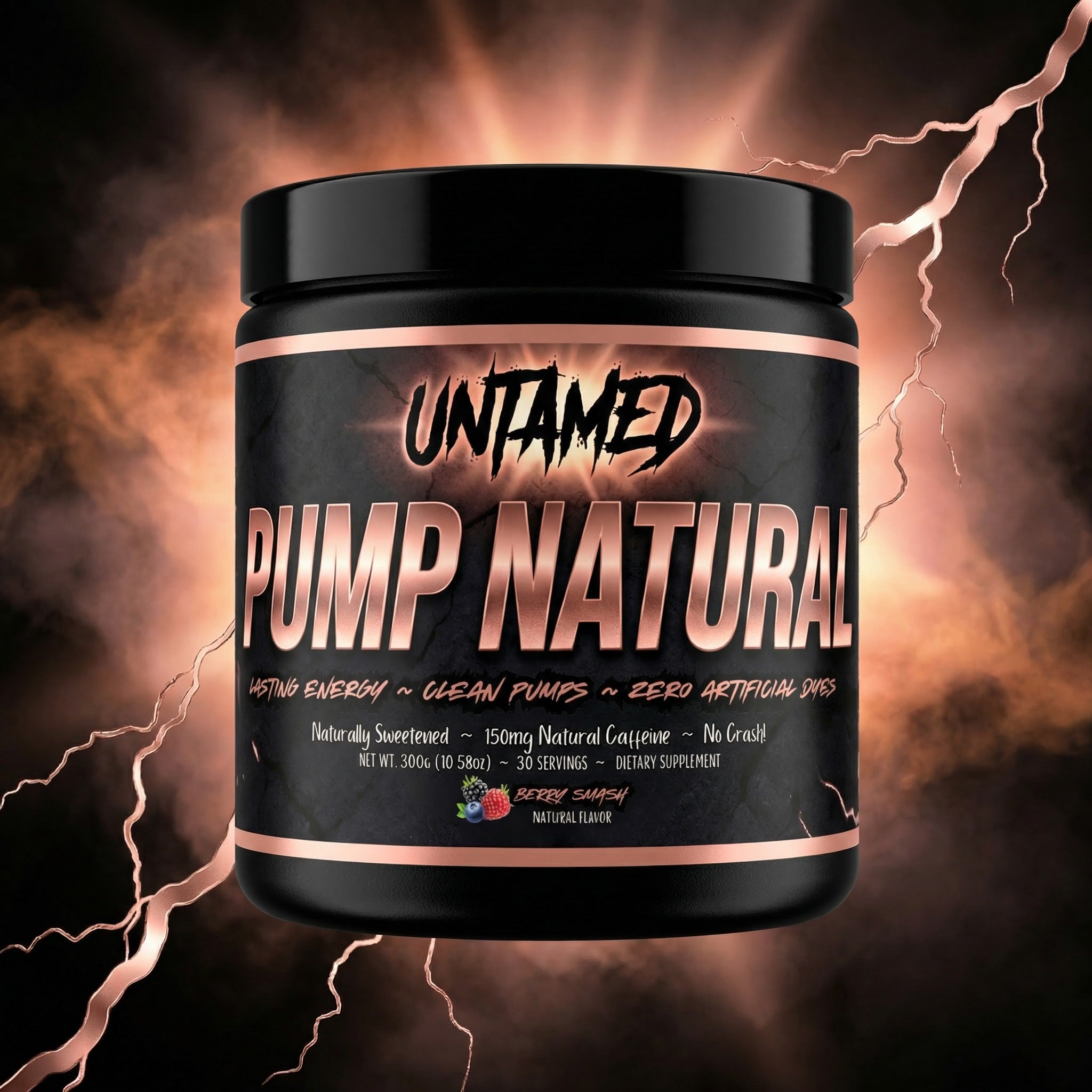 🔥 UNTAMED PUMP NATURAL PRE-WORKOUT