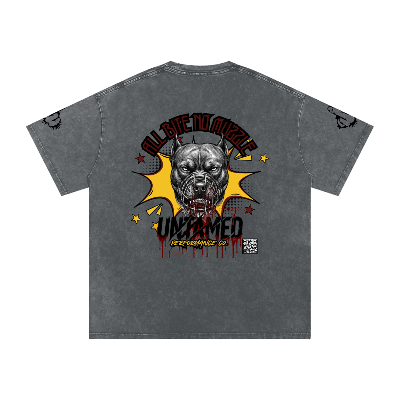 🔥Vintage Snow Wash Oversized Streetwear Tee | 100% Heavyweight Cotton