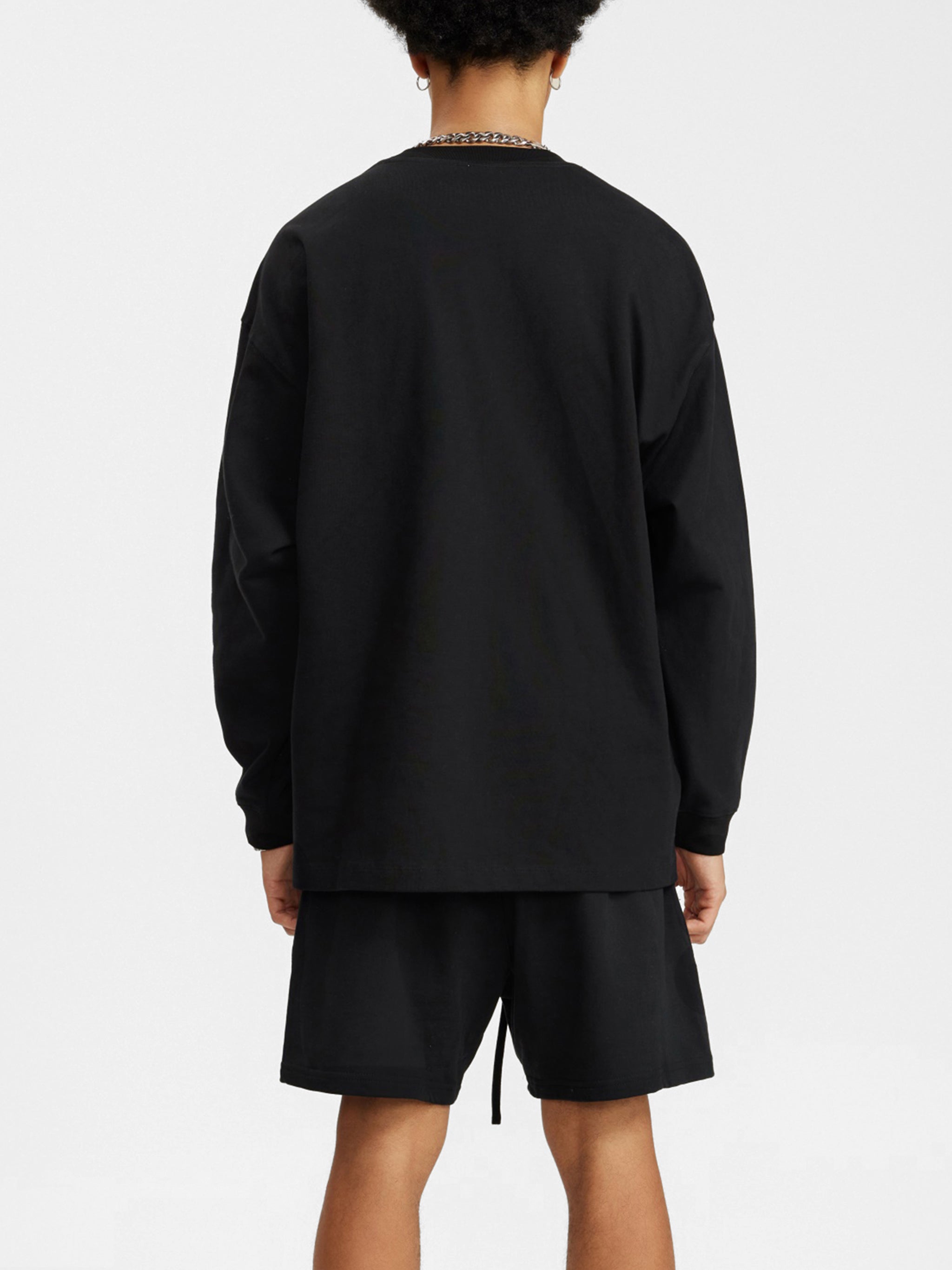 🔥Premium Drop-Shoulder Streetwear Long Sleeve | 9oz Loose Fit