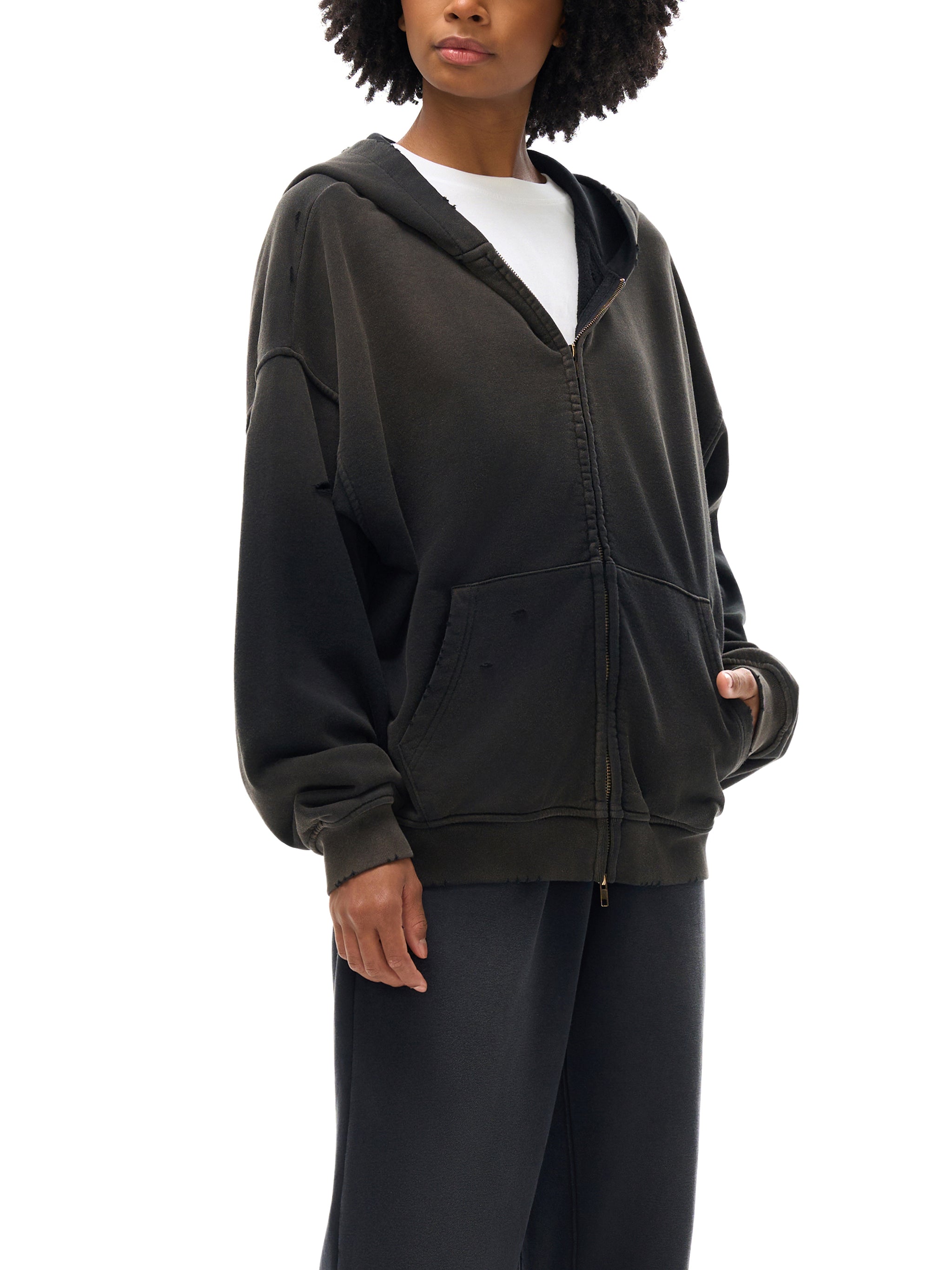 🔥Artisanal Vintage Washed Hoodie | Oversized Drop Shoulder Fit