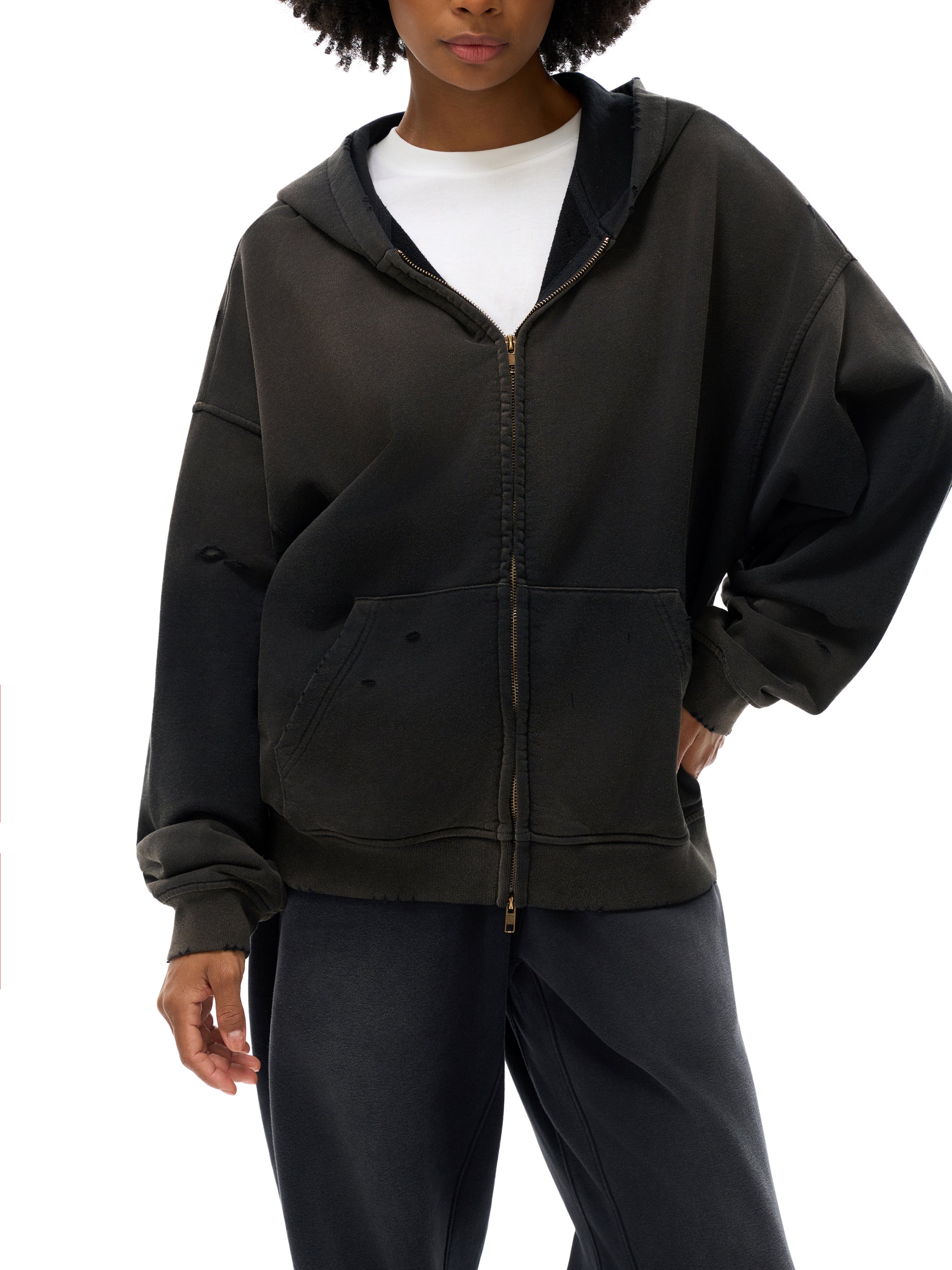 🔥Artisanal Vintage Washed Hoodie | Oversized Drop Shoulder Fit