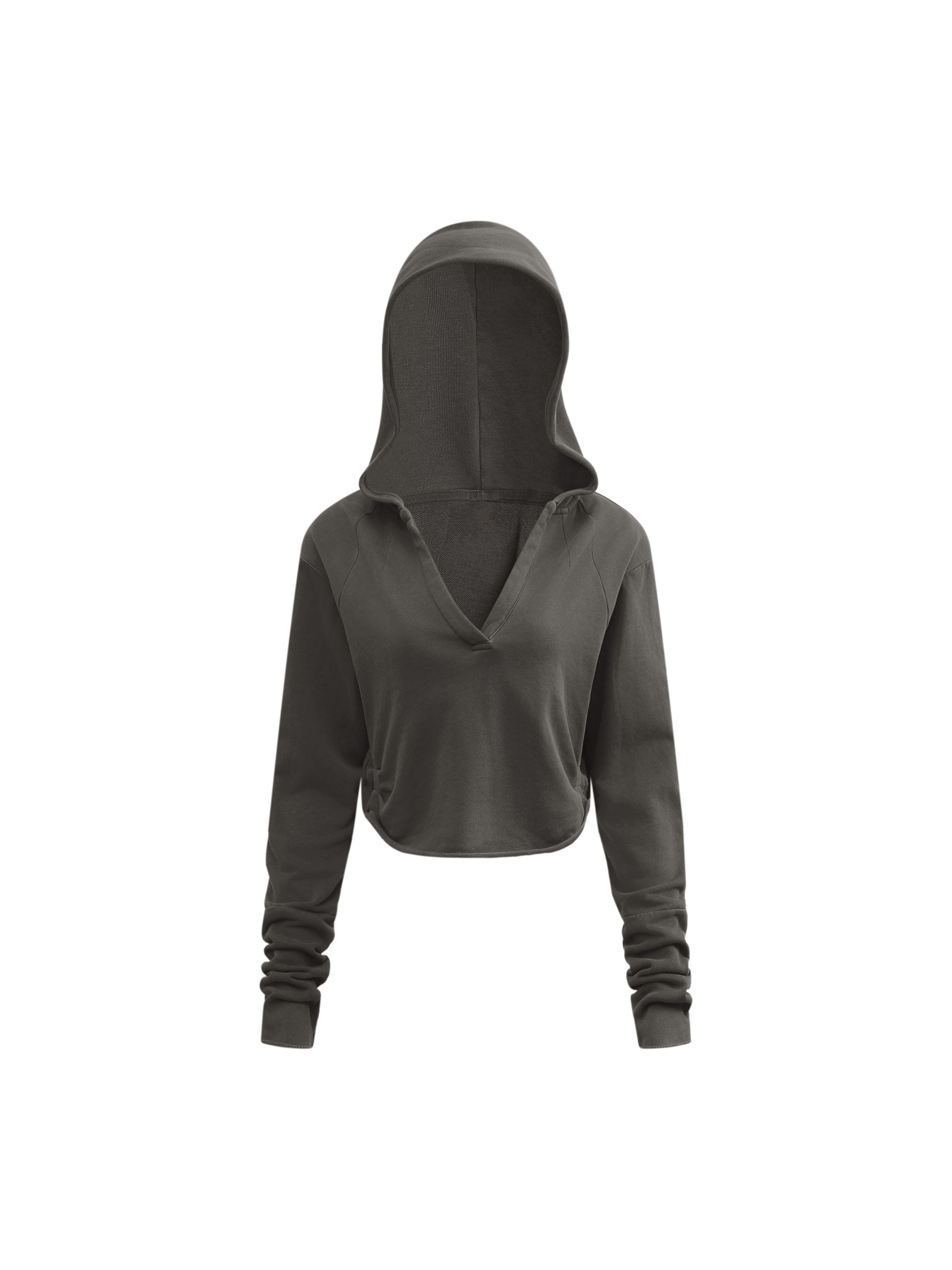 🔥The "V-Neck" Sculpt Hoodie | High-End Heavyweight Cotton Essential