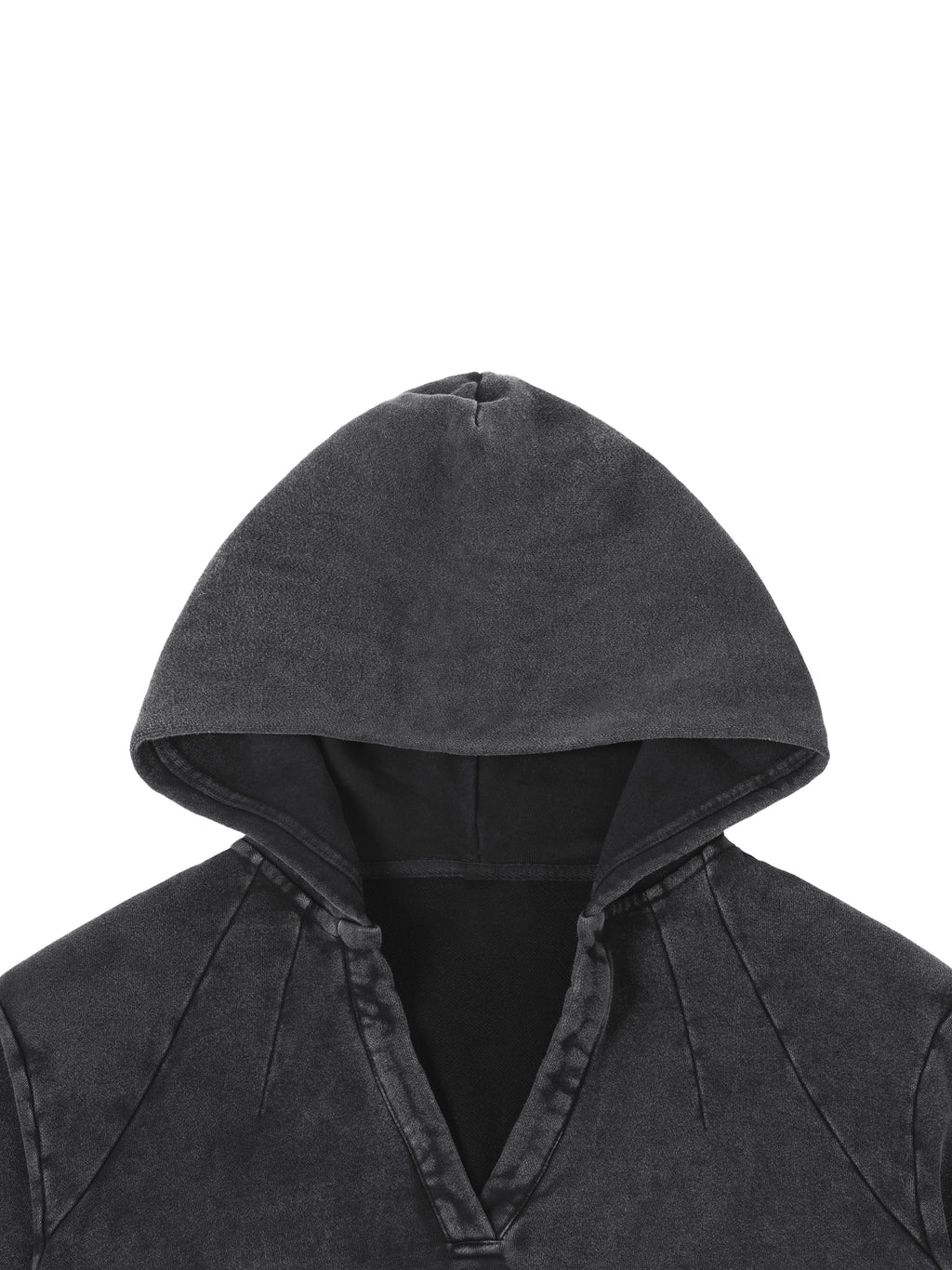 🔥The "V-Neck" Sculpt Hoodie | High-End Heavyweight Cotton Essential