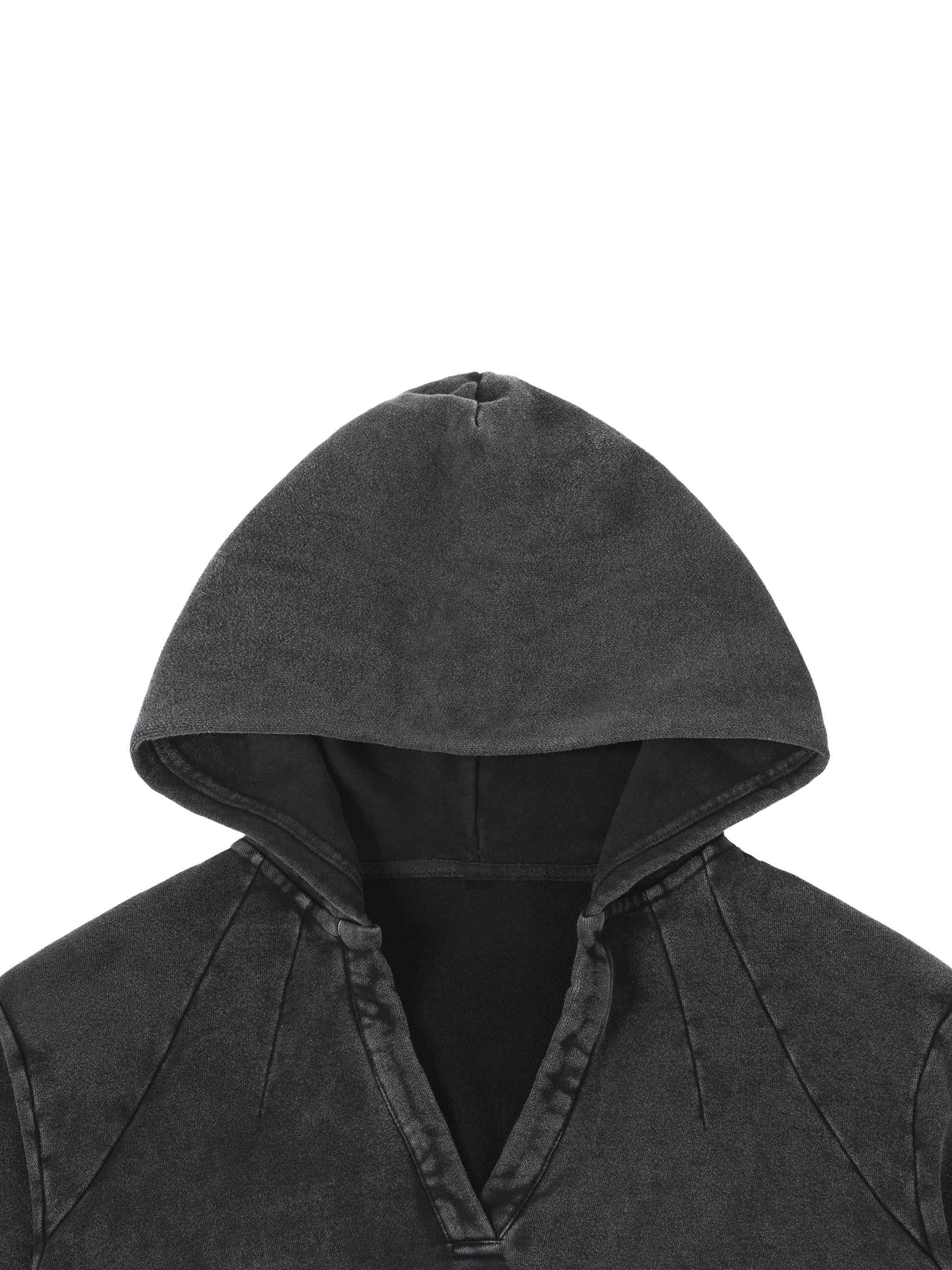 🔥The "V-Neck" Sculpt Hoodie | High-End Heavyweight Cotton Essential